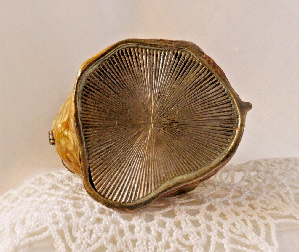 Jeweled Lady Trinket Box | Enamel Metal Keepsake Box Art Deco Flapper Style