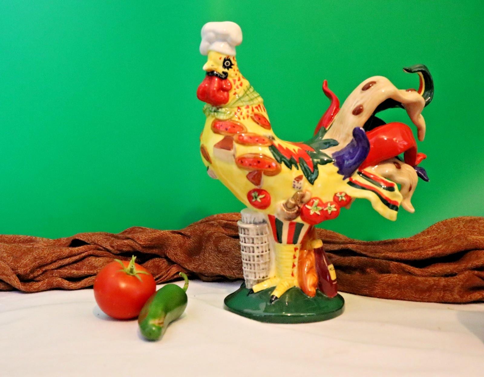 Poultry in Motion Chicken Parmesan Rooster by Sharon Neuhaus