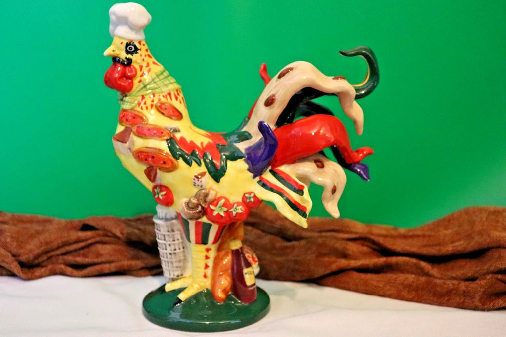 Poultry in Motion Chicken Parmesan Rooster by Sharon Neuhaus