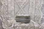Limoges France Heart Trinket Box Paris Rencontre Au Café | Hand Painted Porcelain