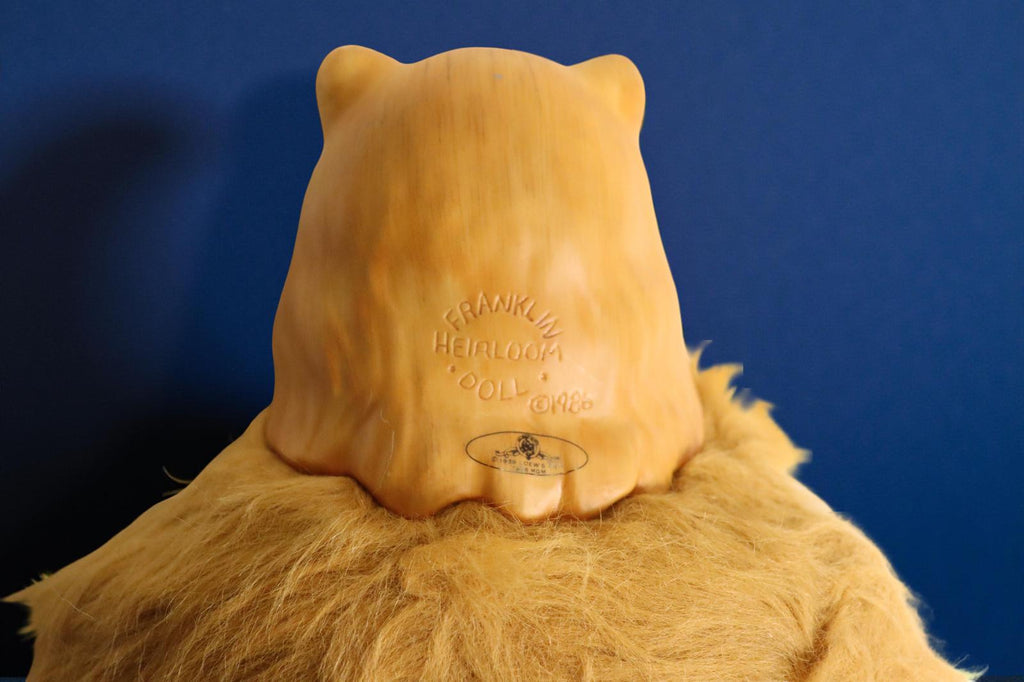 Cowardly Lion Wizard of Oz Figurine Franklin Mint Collection