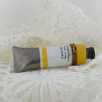 Limoges France Artist Oil Paint Tube Trinket Box | Jaune D'Or Hand Painted Porcelain