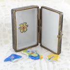 Limoges France 3 Piece Puzzle Trinket Box | Hand Painted Interlocking pieces