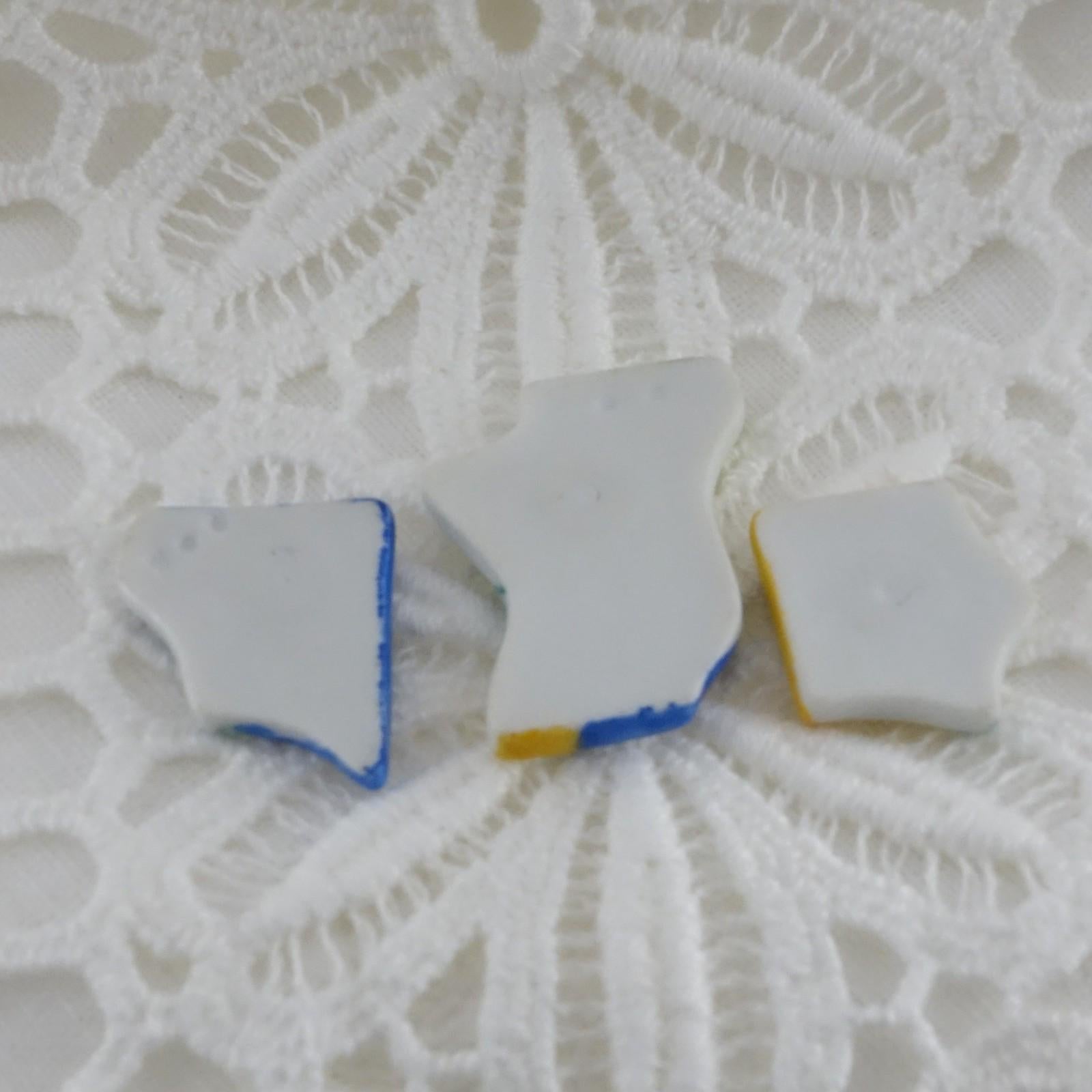 Limoges France 3 Piece Puzzle Trinket Box | Hand Painted Interlocking pieces