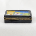 Limoges France 3 Piece Puzzle Trinket Box | Hand Painted Interlocking pieces