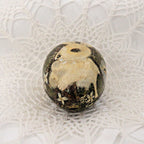 Vintage Hand Painted Papier Mache Egg with adorable bunny