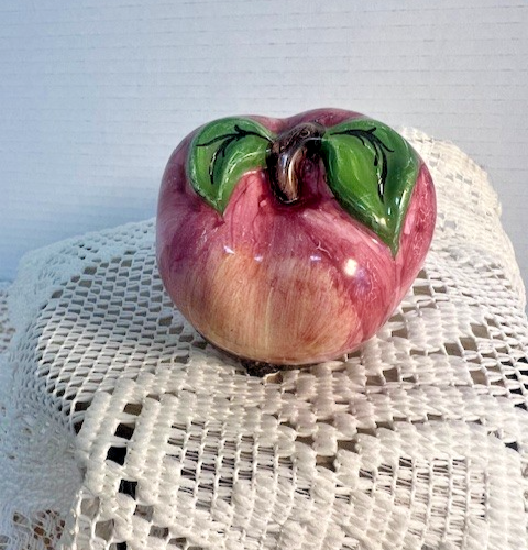 The Gala Apple Limoges Box by Pierre Deux - A Timeless Treasure for Your Home.