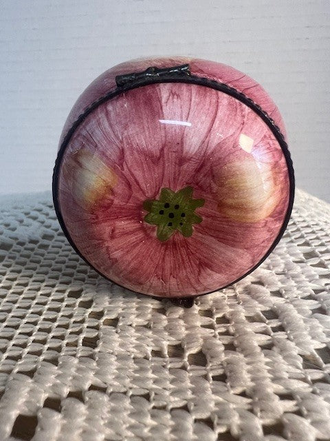 The Gala Apple Limoges Box by Pierre Deux - A Timeless Treasure for Your Home.
