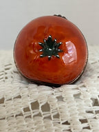 Limoges France Cherry Tomato Trinket Box Hand Painted Porcelain