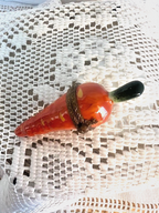 Limoges France Mini Carrot Trinket Box Hand Painted Porcelain