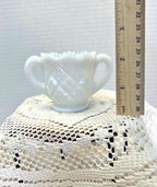 Vintage westmoreland thumbelina milk glass miniature creamer