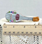 Limoges france mandolin porcelain trinket box, peint main