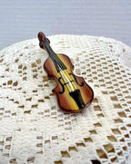 Limoges "violin and case" paris france marque deposee