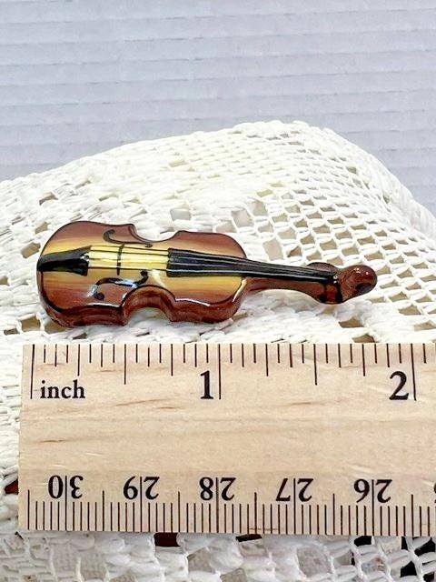 Limoges "violin and case" paris france marque deposee