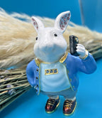 Keren Kopal Jeweled Bunny with Cell Phone Trinket Box Austrian Crystals