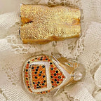 Jeweled Indonesian Elephant Trinket Box Enamel Crystal Keepsake Box (magnetic closure)