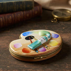 Limoges marque deposse signed painters palette