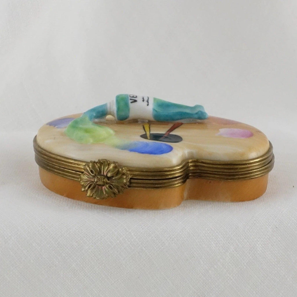 Limoges marque deposse signed painters palette