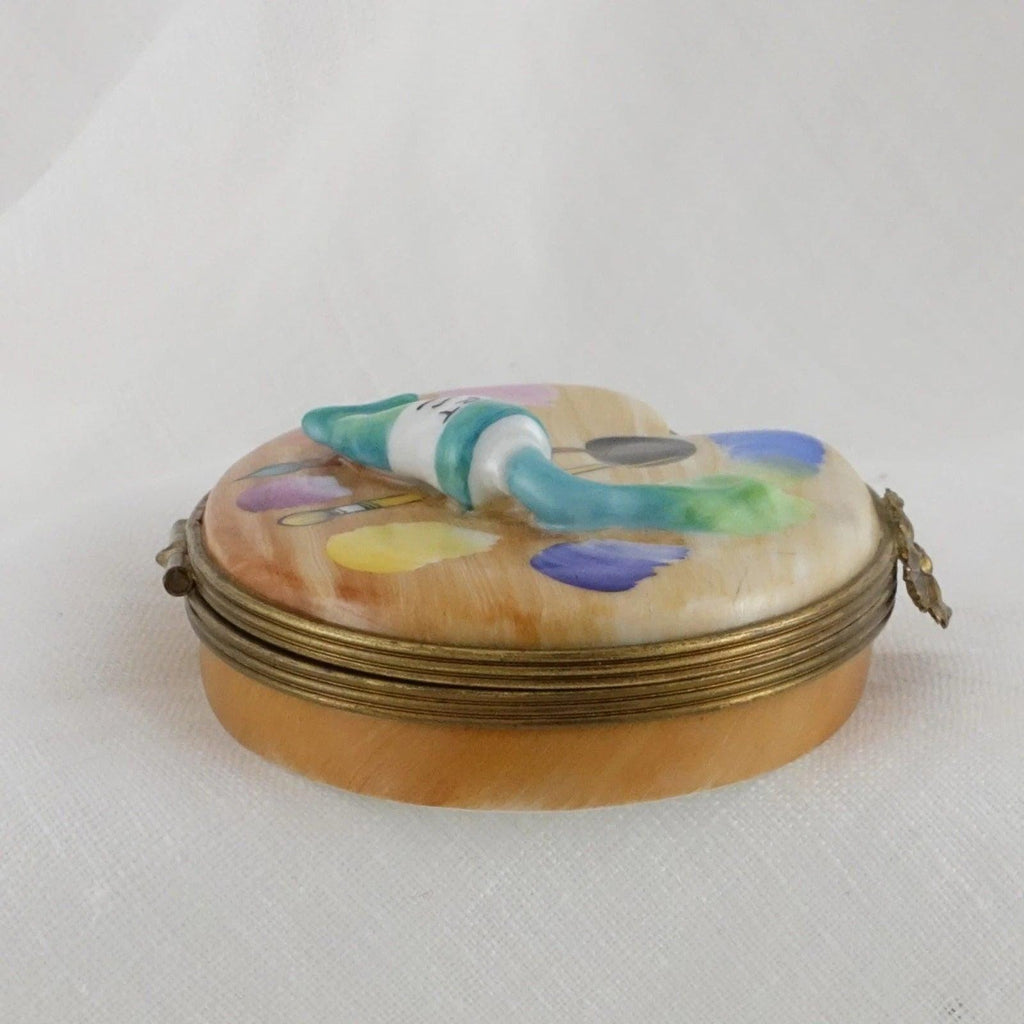 Limoges marque deposse signed painters palette