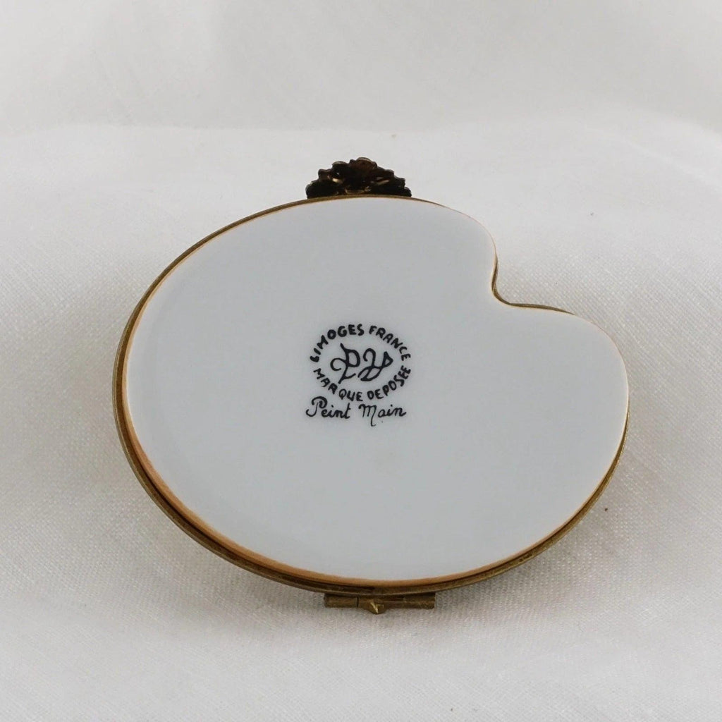 Limoges marque deposse signed painters palette