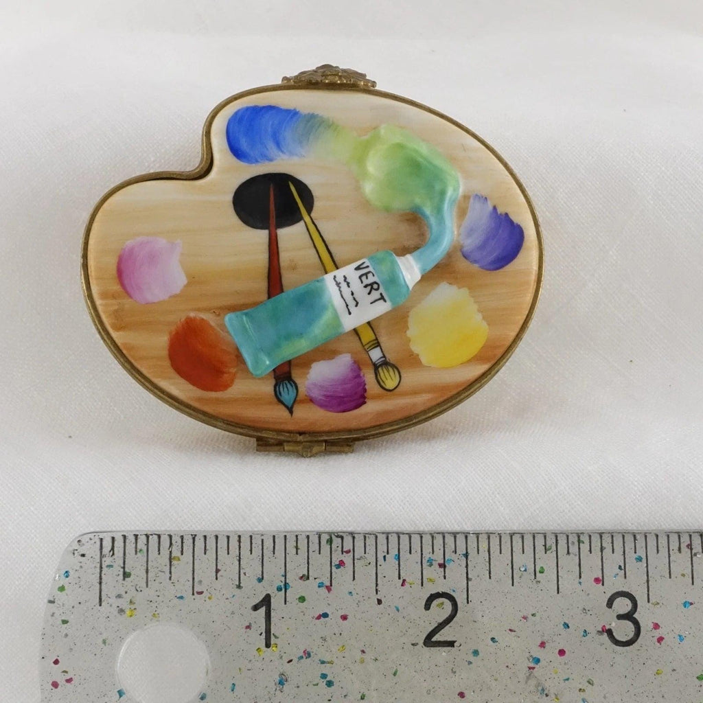 Limoges marque deposse signed painters palette