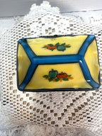 Sweet Limoges Blue Vegetable Cart
