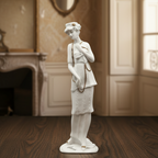 Giuseppe armani figurine: lady with gold necklace, 1987