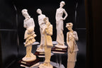 Giuseppe armani figurine: lady with gold necklace, 1987