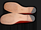 Antonio Melani Brown Leather Square Toe Loafers Size 8 | Slip-On Comfort Flats