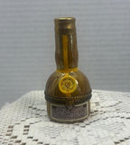 Limoges Long Neck Liqueur Bottle Trinket Box Collectible