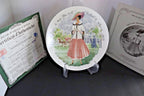 Sophie New Look Limoges Plate - Vintage 1947 Hand-Painted Porcelain