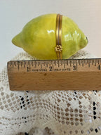 Vintage Tiffany and Co Limoges France Lemon Trinket Box