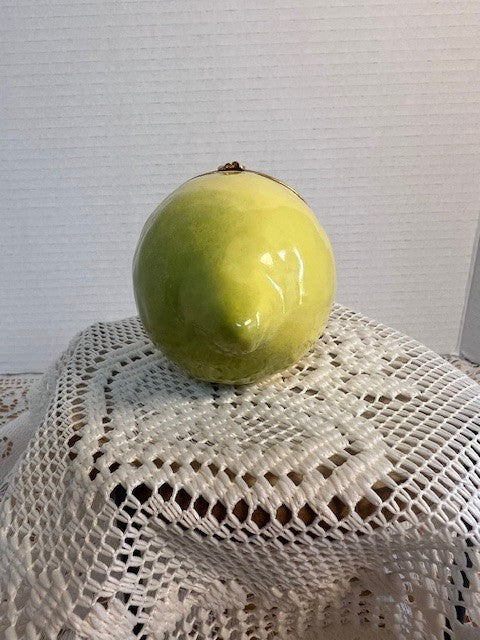 Vintage Tiffany and Co Limoges France Lemon Trinket Box