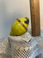 Vintage Tiffany and Co Limoges France Lemon Trinket Box