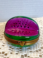 Limoges "Watermelon" - signed hand painted watermelon