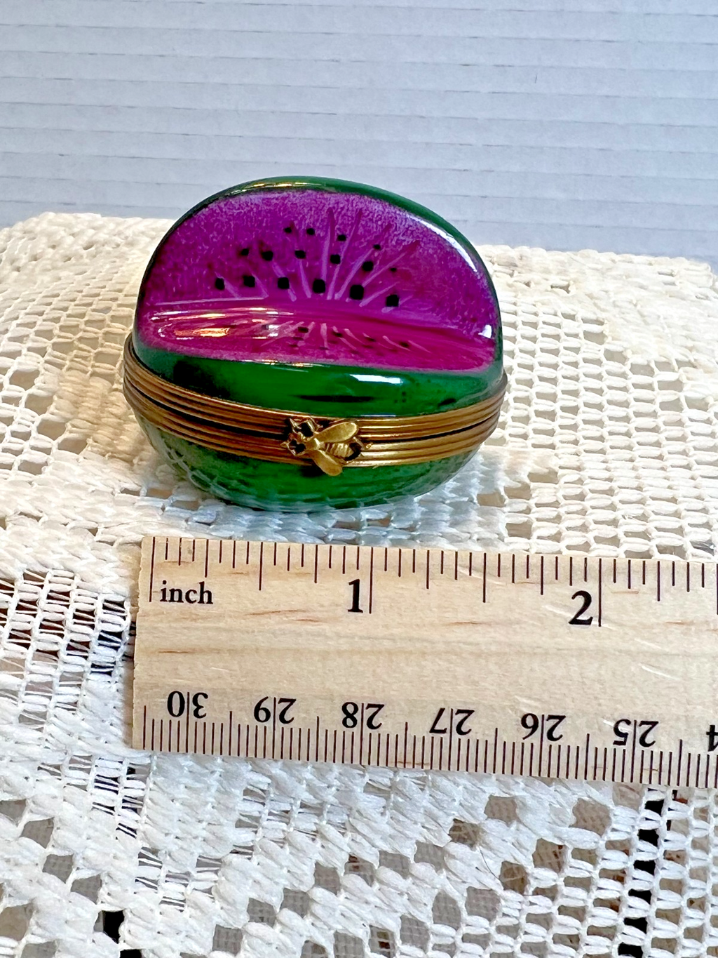 Limoges "Watermelon" - signed hand painted watermelon
