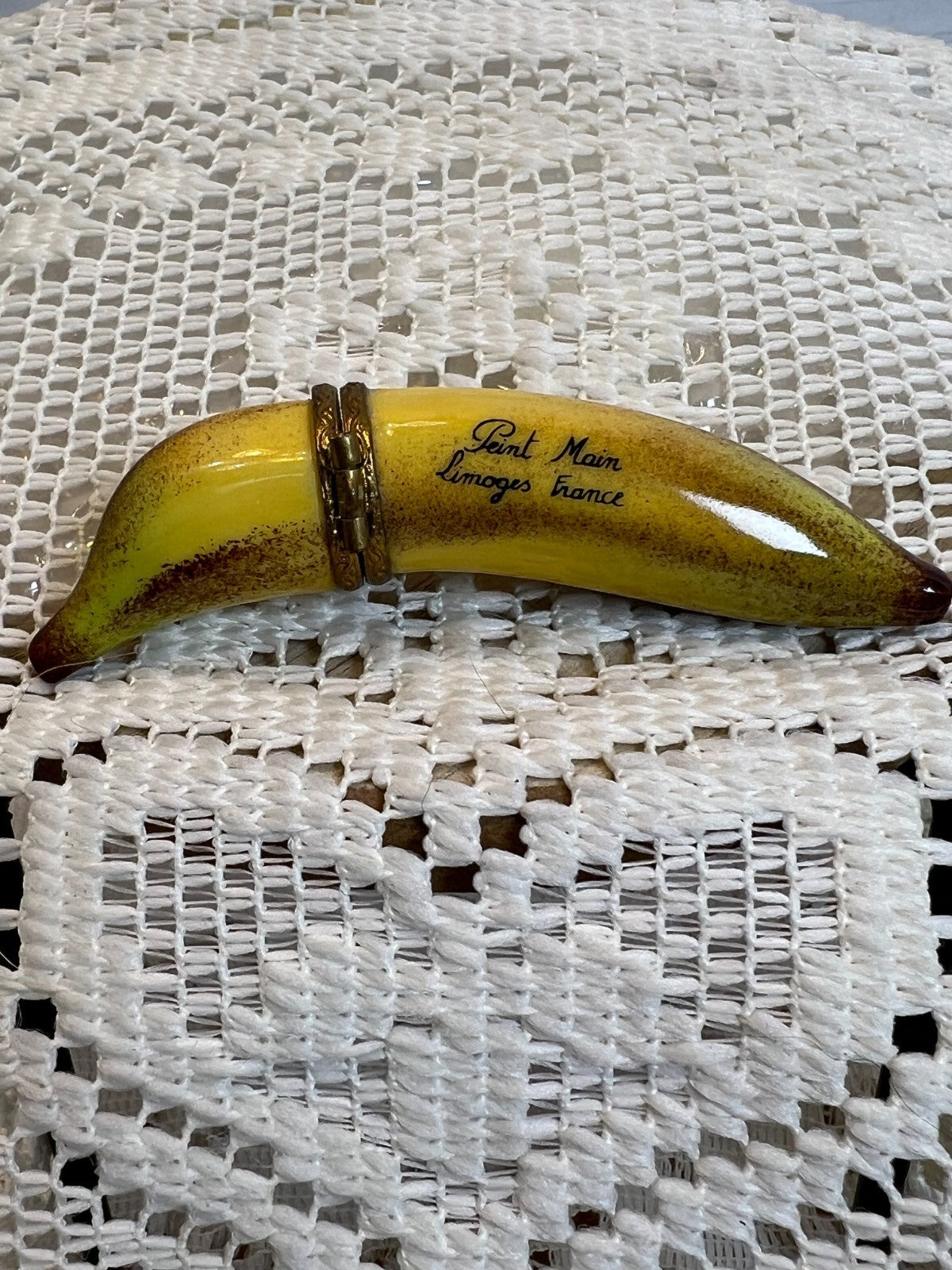 Limoges "Ripe Banana"
