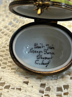 Limoges - Larger Watermelon - Trinket box - signed