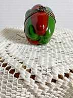 Limoges - Ripening Red Pepper trinket box - signed