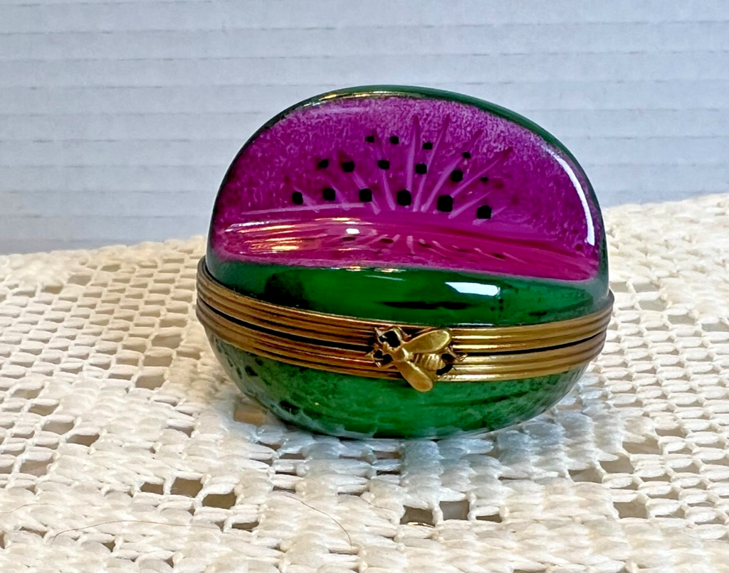 Limoges "Watermelon" - signed hand painted watermelon