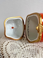 Limoges  Ripened Red Bell Pepper Trinket box - Eximious