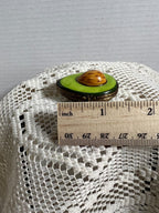 Limoges  trinket box small Avacado