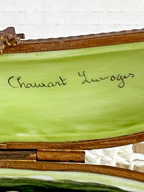 Limoges Trinket Box - Peas in a Pod