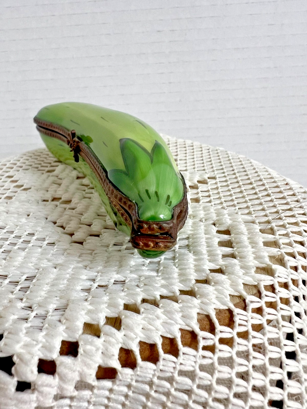 Limoges Trinket Box - Peas in a Pod