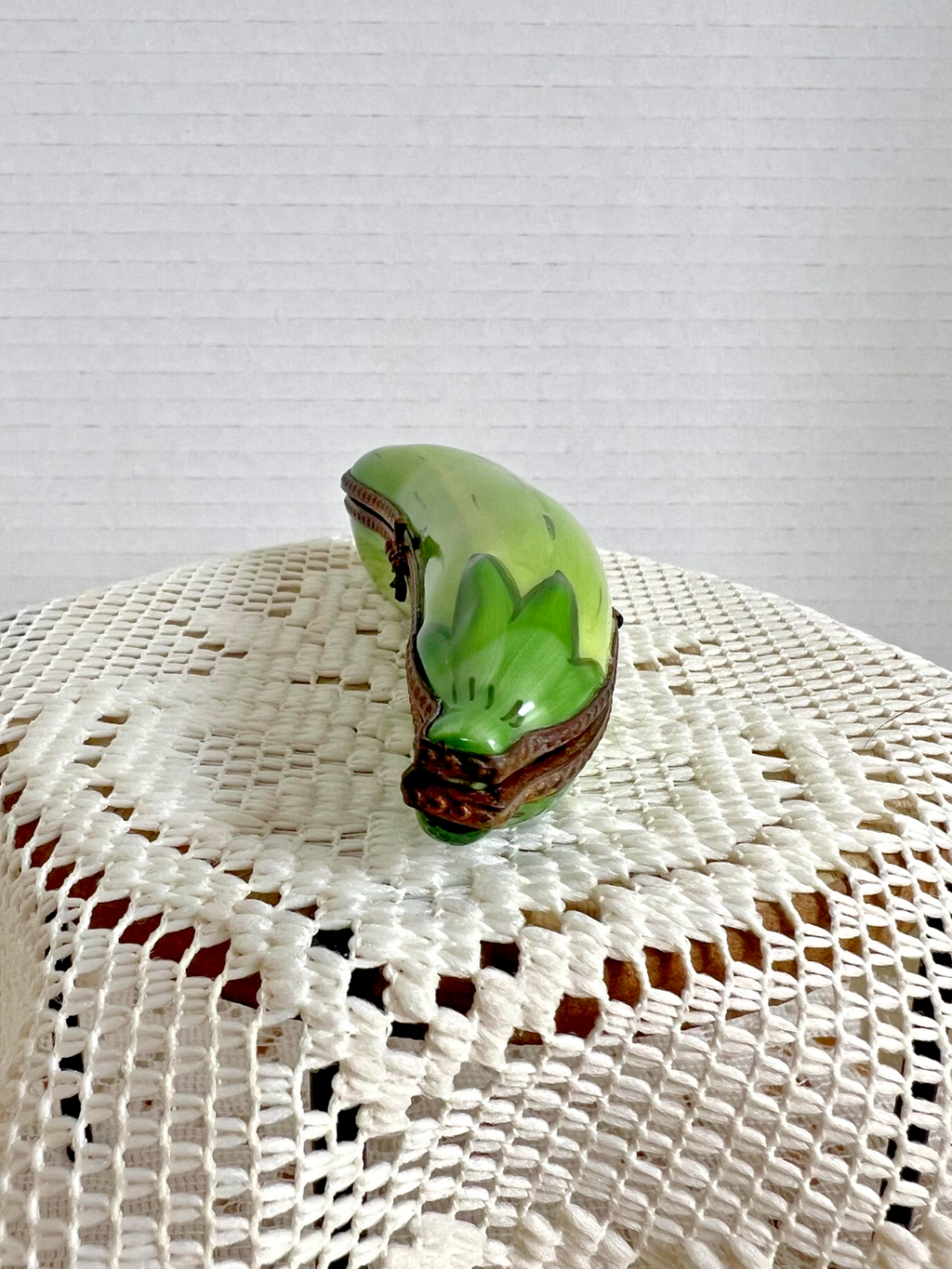 Limoges Trinket Box - Peas in a Pod