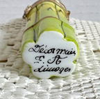 Limoges Trinket Box - Small bundle of asparagus