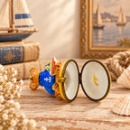 Rochard Limoges Sailor Teddy Bear Trinket Box