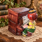 Retro ceramic piano player musical coin bank, Put Another Nickel In, Hand-painted novelty collectible