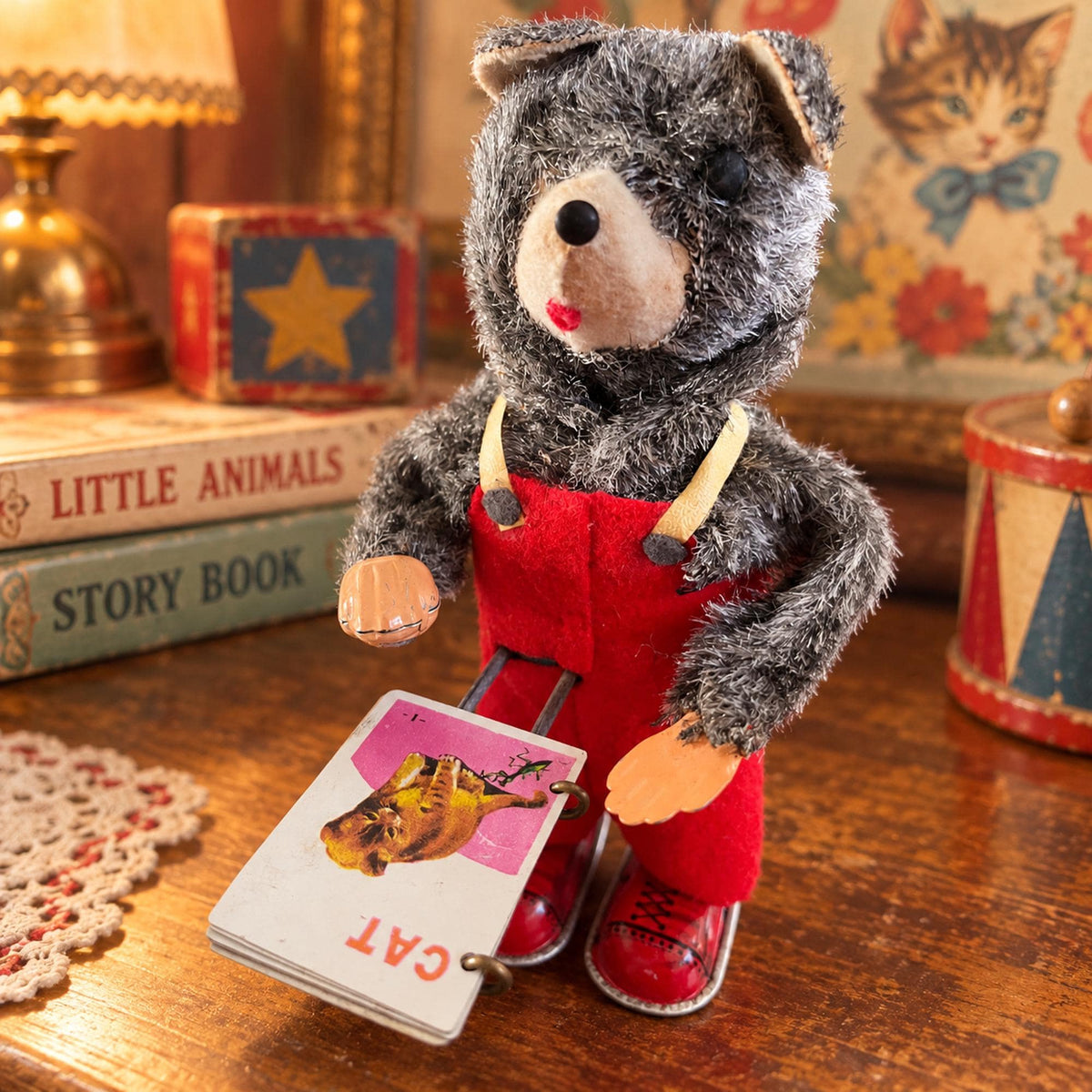 Alps Cubby the Reading Bear