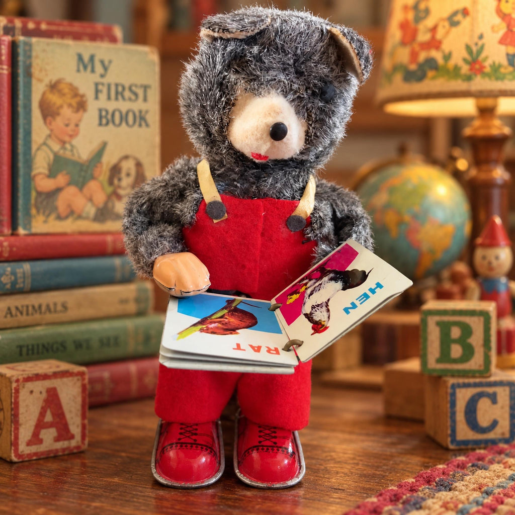 Alps Cubby the Reading Bear